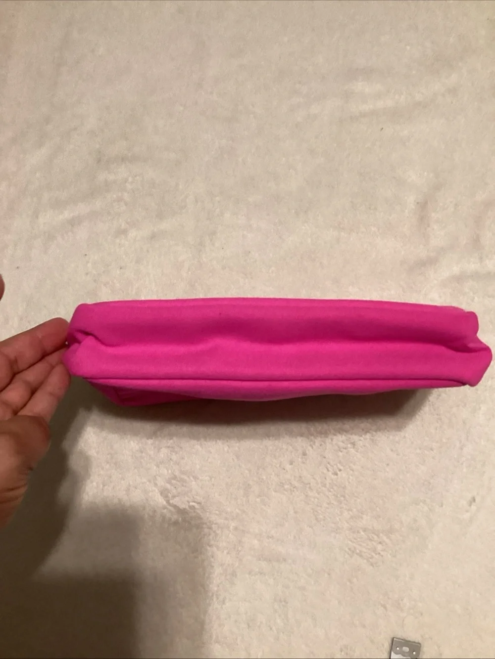 RED Valentino Hot Pink Cosmetic Pouch
